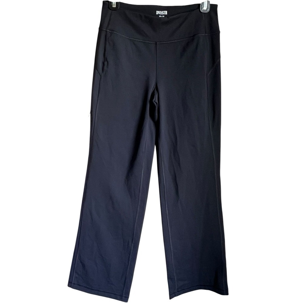 Duluth Trading NoGA Classic Relaxed Leg Pants Womens XS Black Stretch 53264